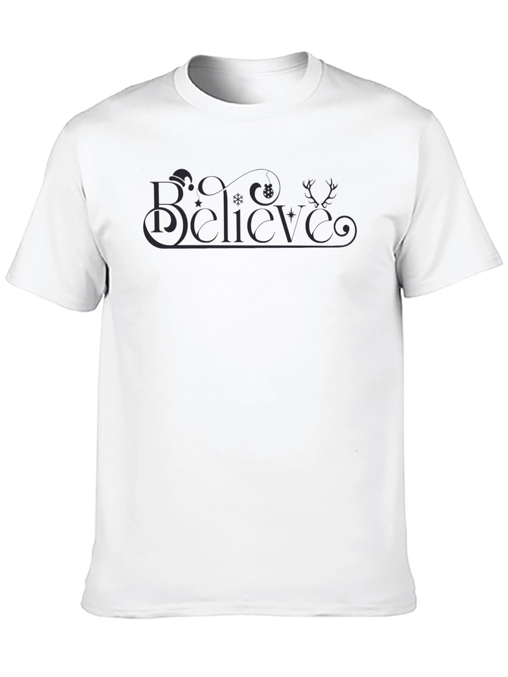 Believe Holiday Graphic Tee - Classic Fit