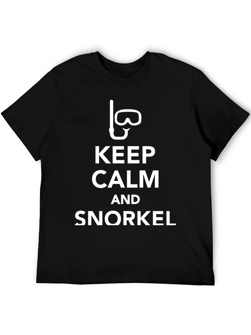 Keep Calm and Snorkel Graphic T-Shirt