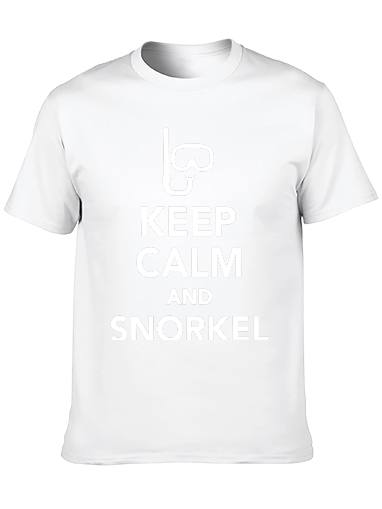 Keep Calm and Snorkel Graphic T-Shirt