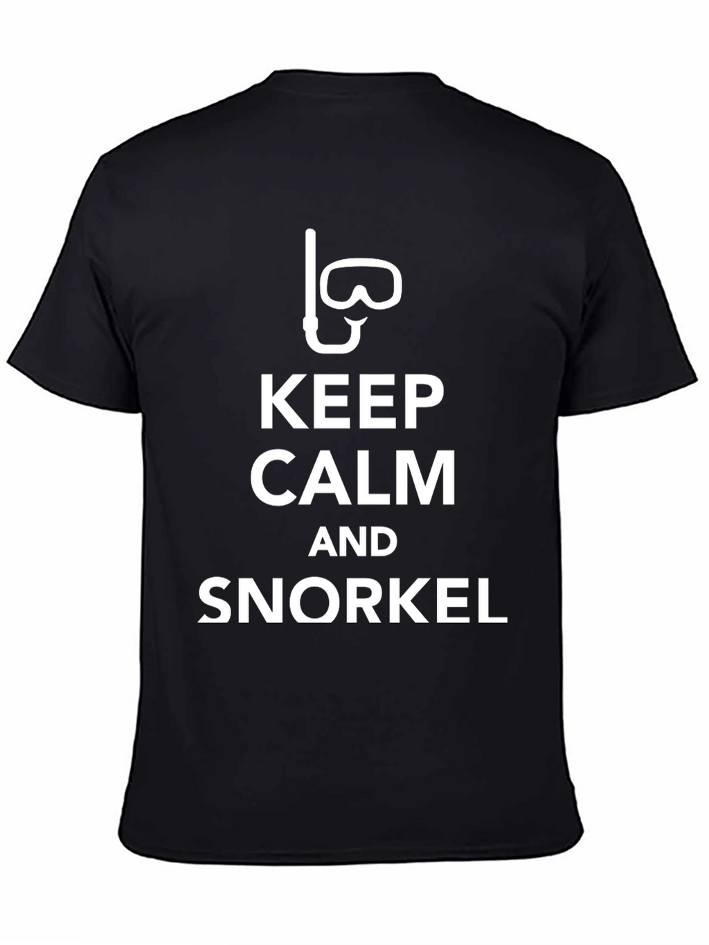 Keep Calm and Snorkel Graphic T-Shirt