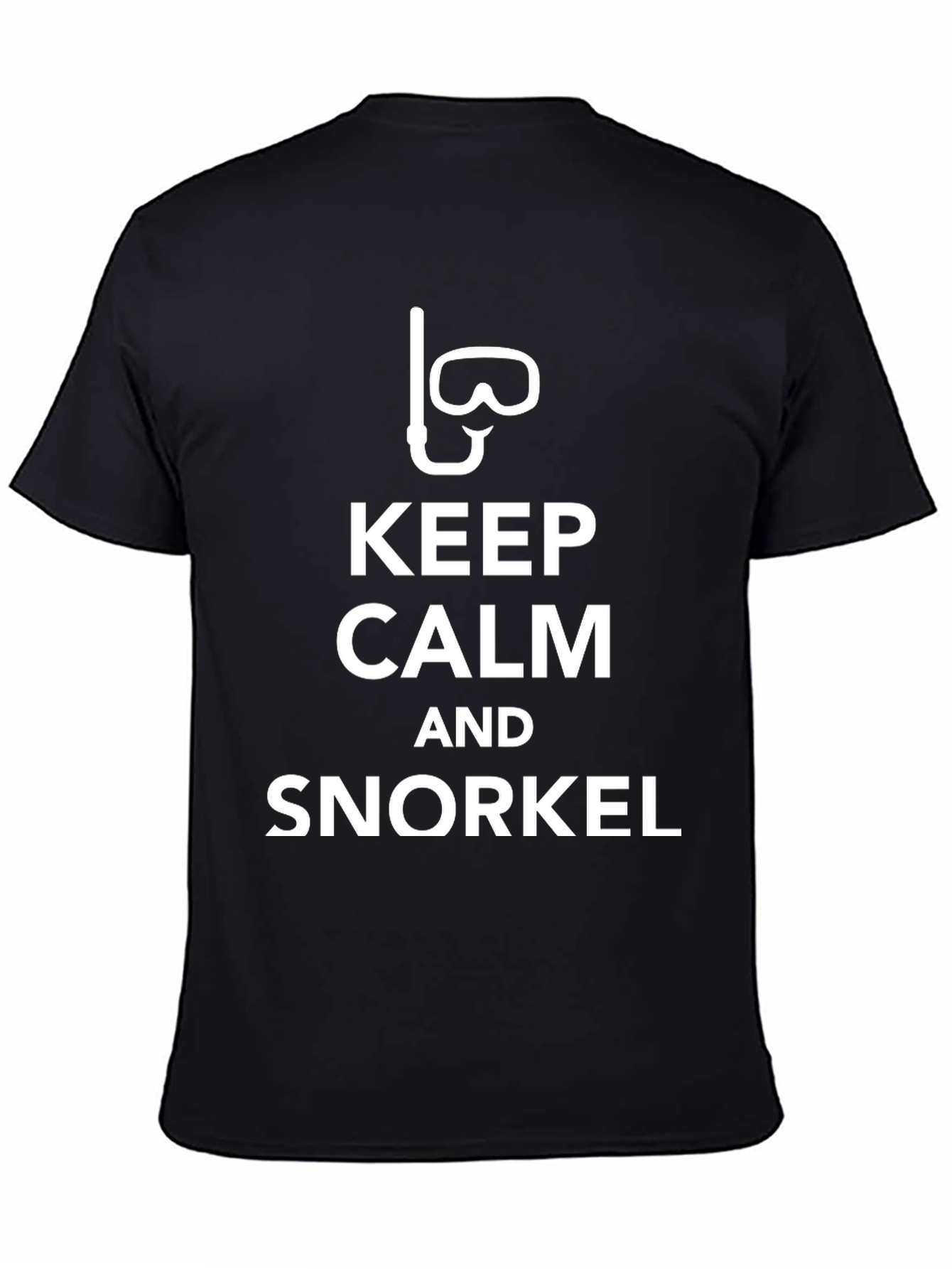 Keep Calm and Snorkel Graphic T-Shirt