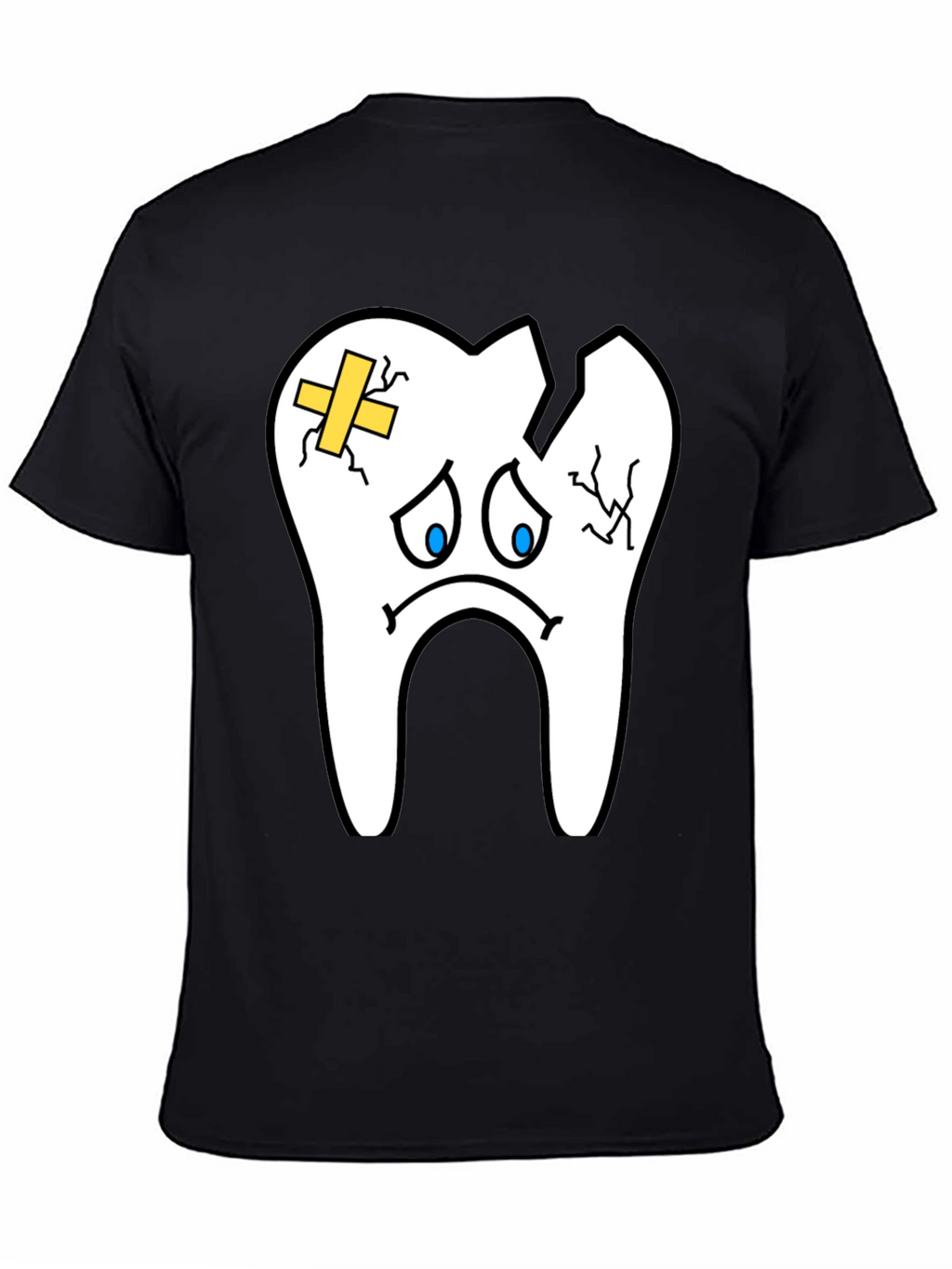 Sad Tooth T-Shirt - Funny Dental Graphic Tee