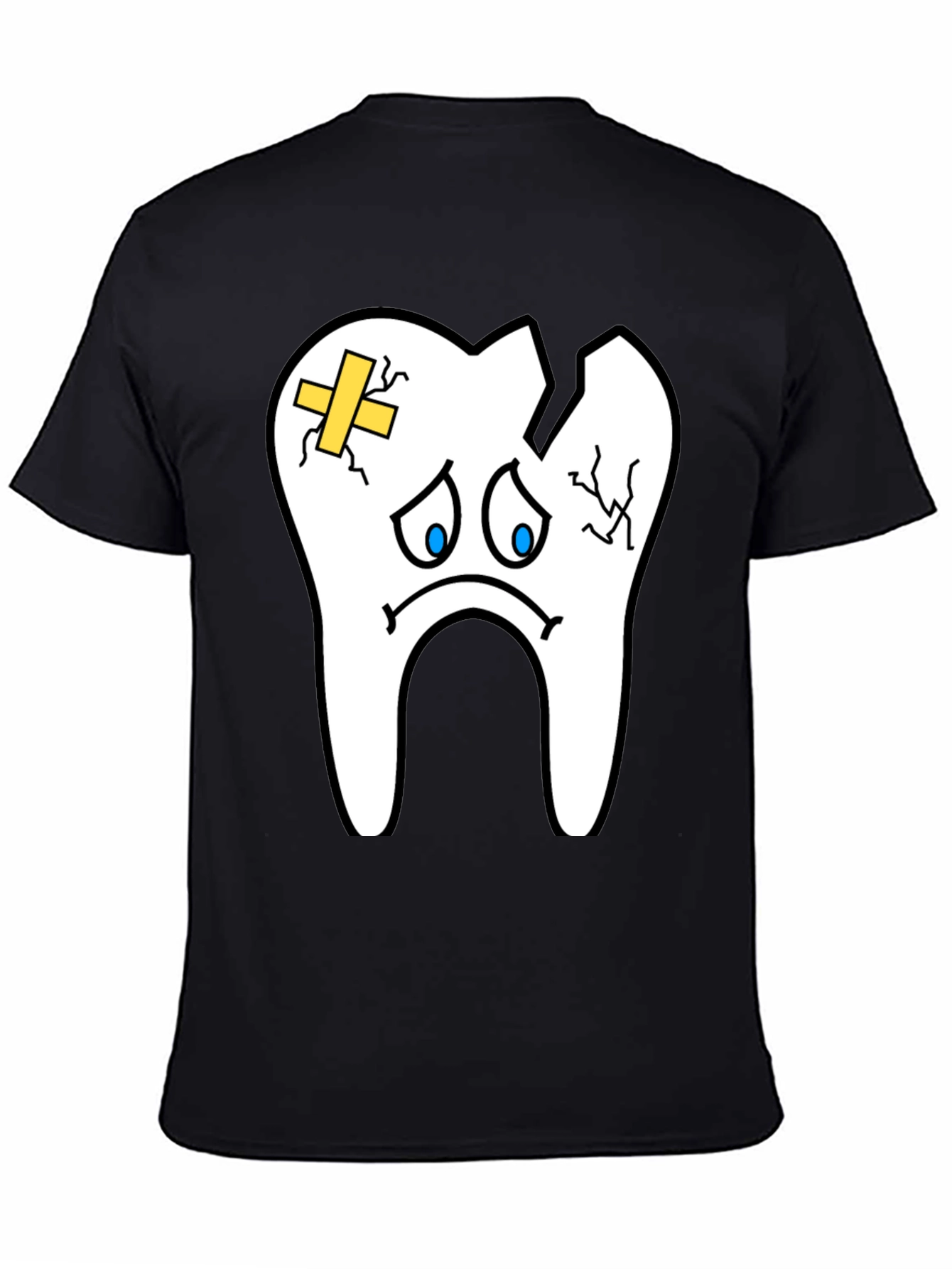 Sad Tooth T-Shirt - Funny Dental Graphic Tee