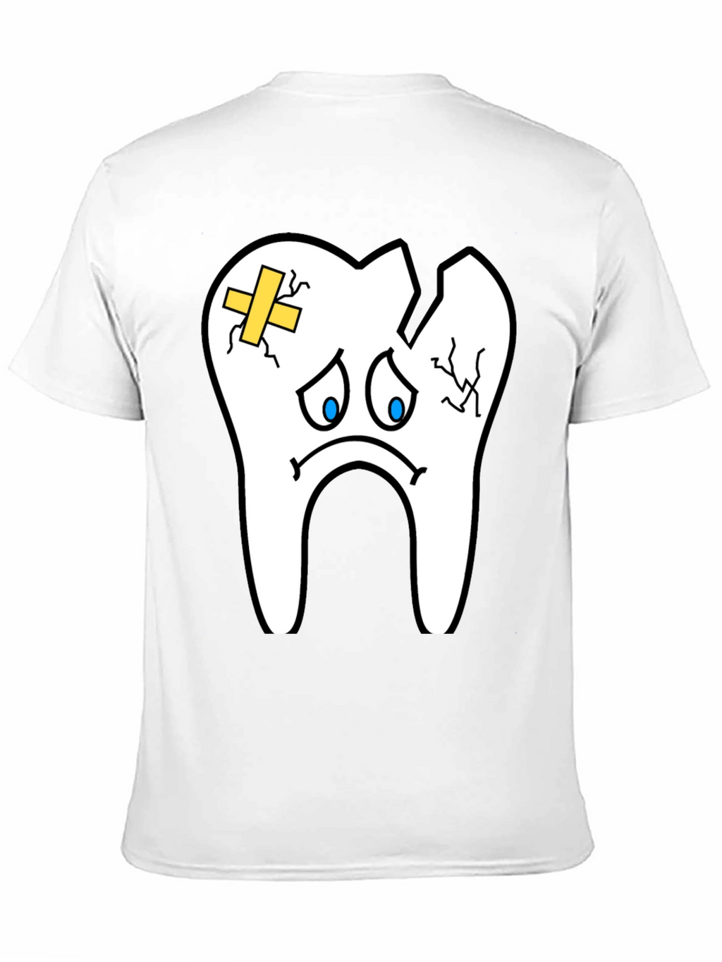 Sad Tooth T-Shirt - Funny Dental Graphic Tee