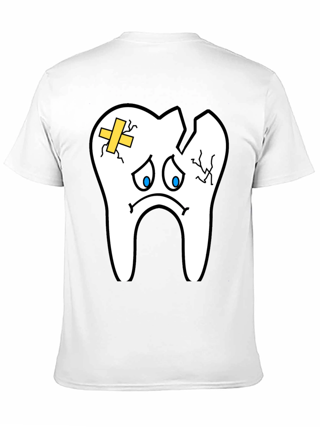 Sad Tooth T-Shirt - Funny Dental Graphic Tee