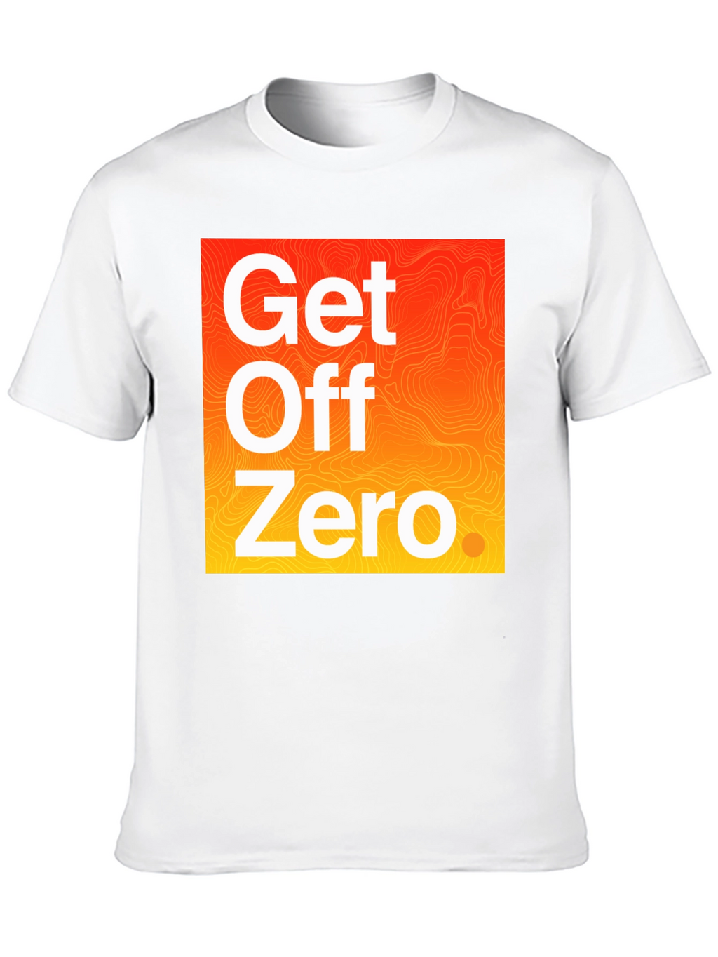 Get Off Zero Graphic Tee - Black