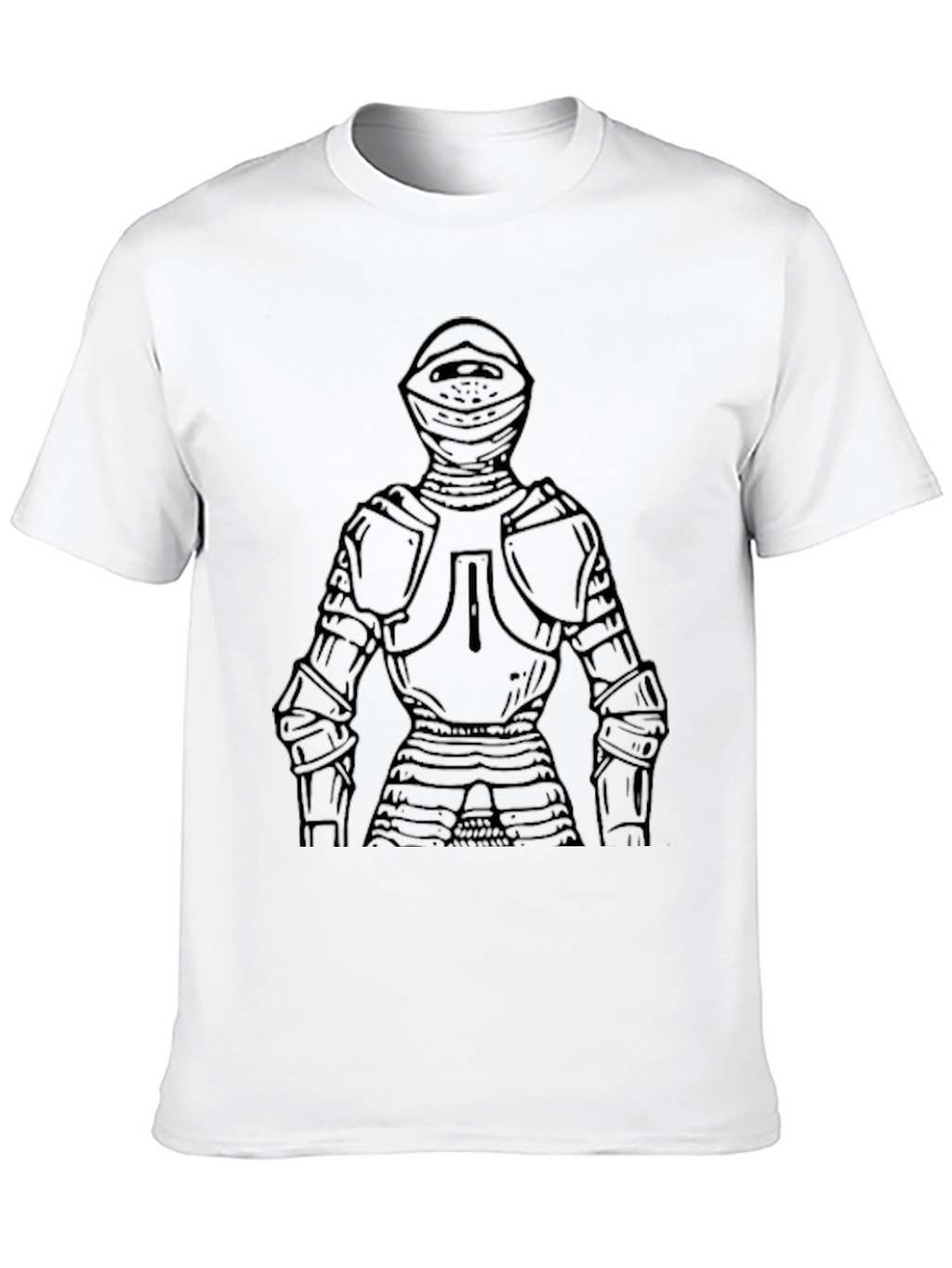 Medieval Knight T-Shirt - Black Graphic Tee