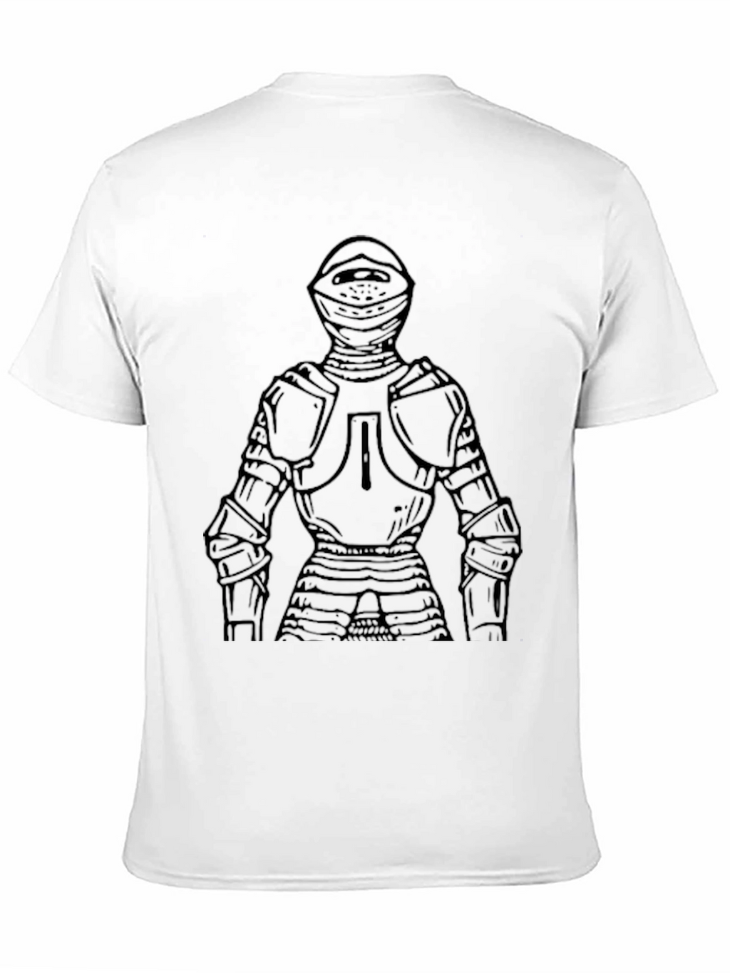 Medieval Knight T-Shirt - Black Graphic Tee
