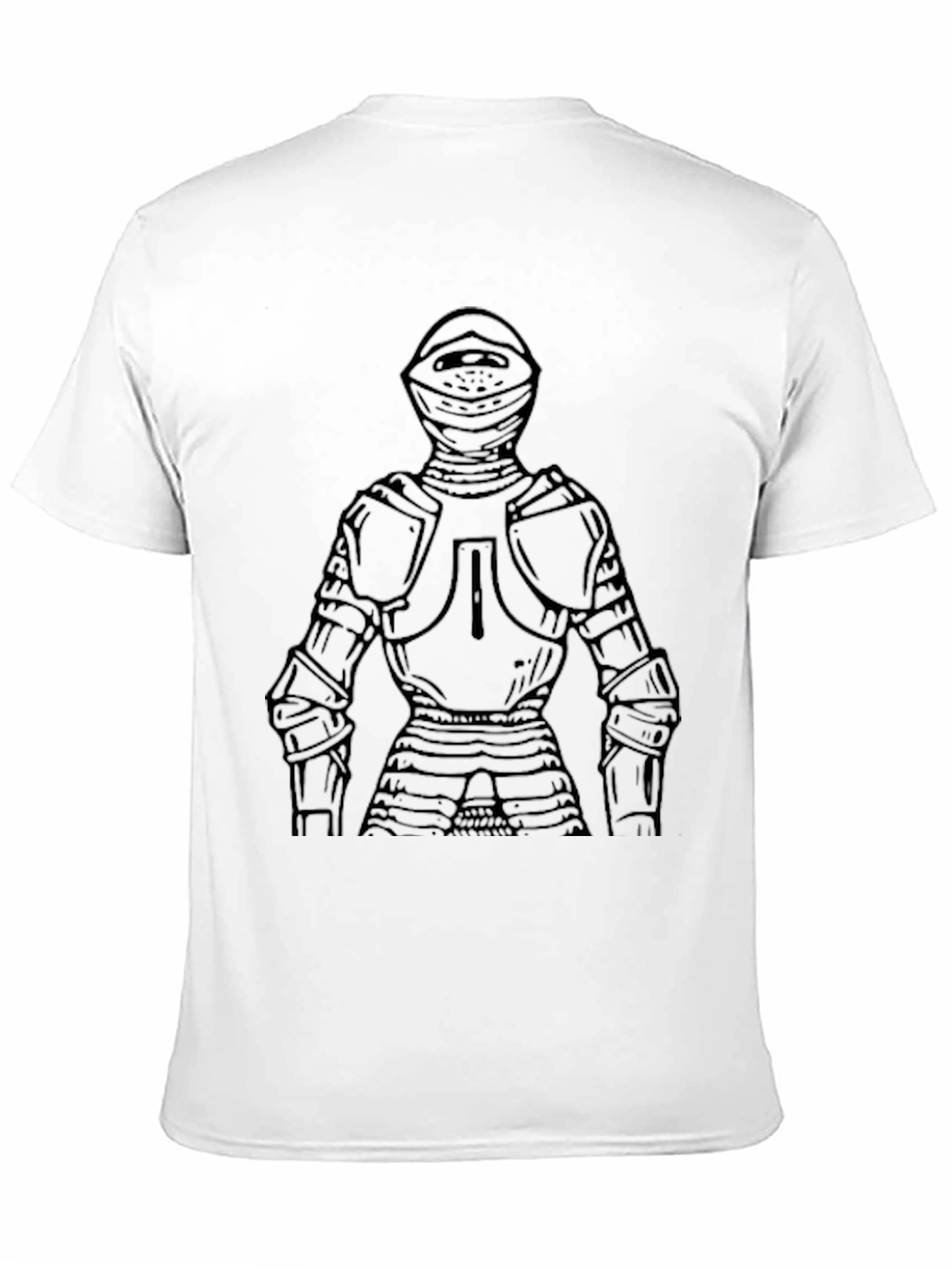 Medieval Knight T-Shirt - Black Graphic Tee