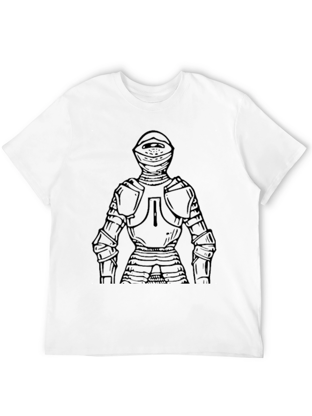 Medieval Knight T-Shirt - Black Graphic Tee