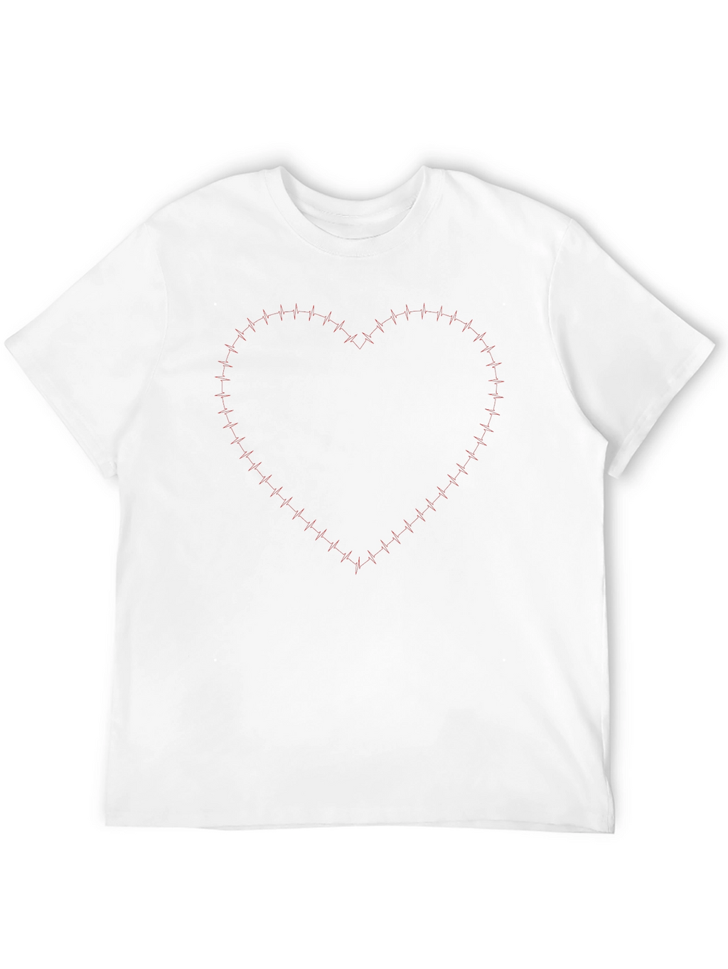 Heartbeat Stitch Graphic T-Shirt