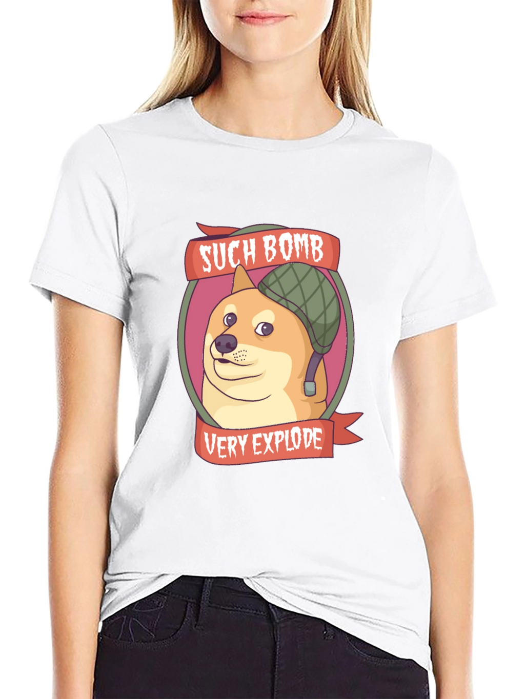 Such Bomb Very Explode Doge Meme T-Shirt