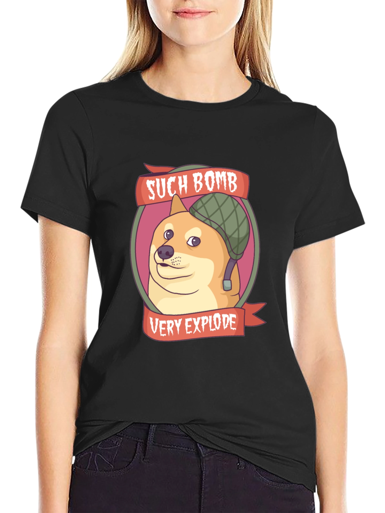 Such Bomb Very Explode Doge Meme T-Shirt