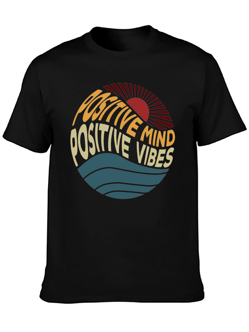 Positive Mind Vibes Graphic Tee