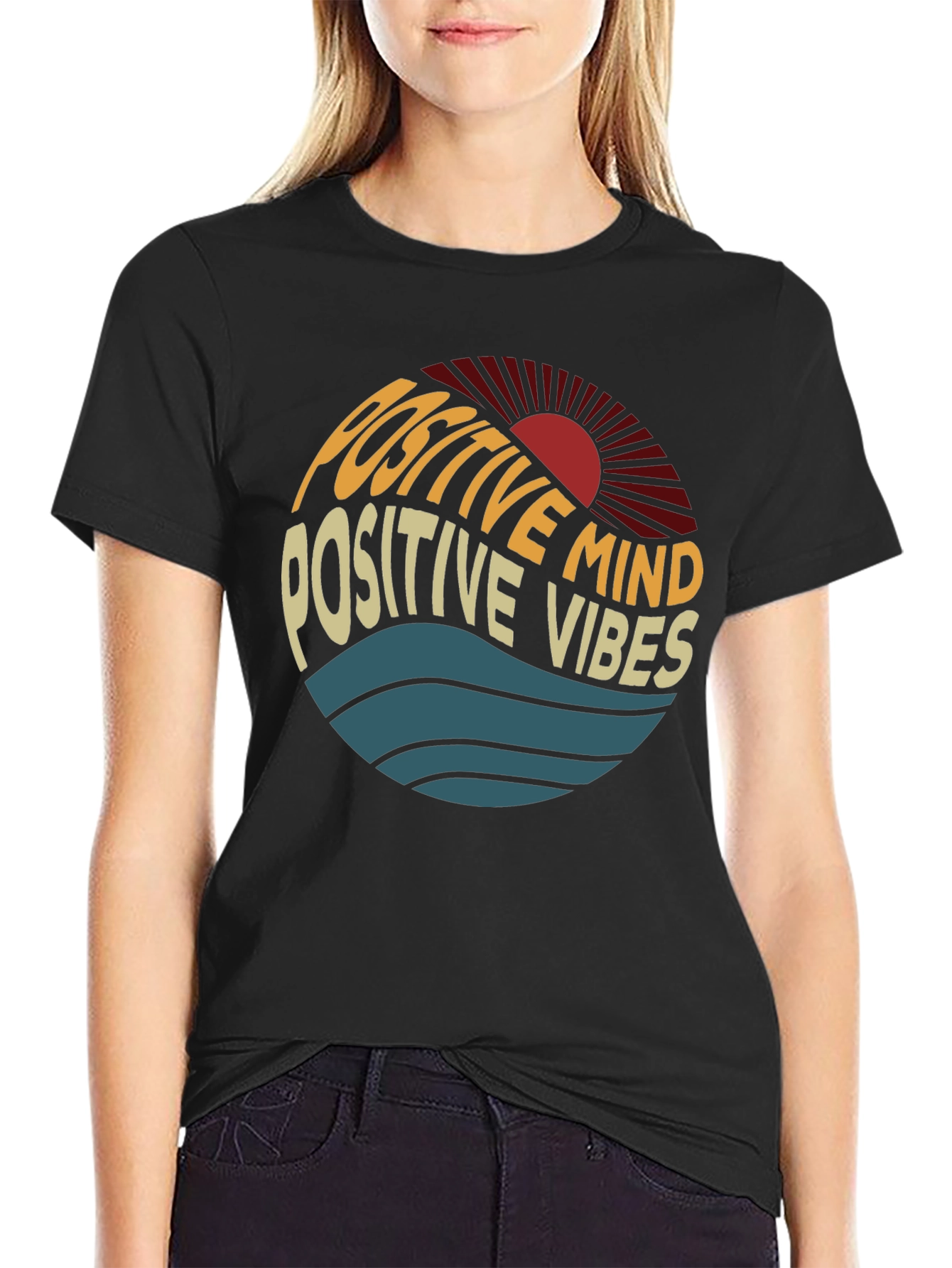 Positive Mind Vibes Graphic Tee