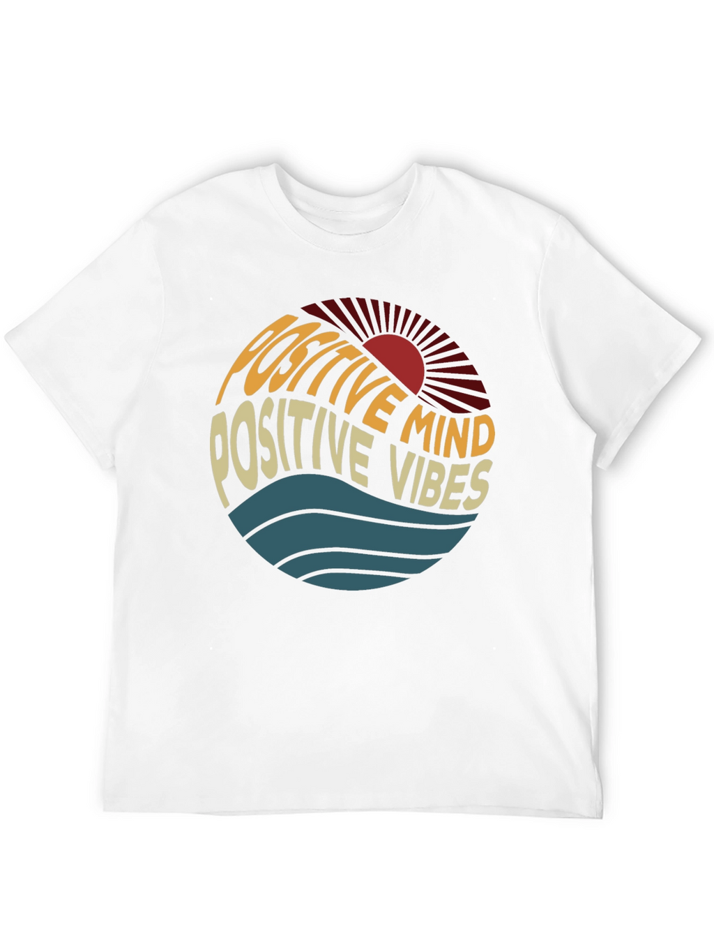 Positive Mind Vibes Graphic Tee
