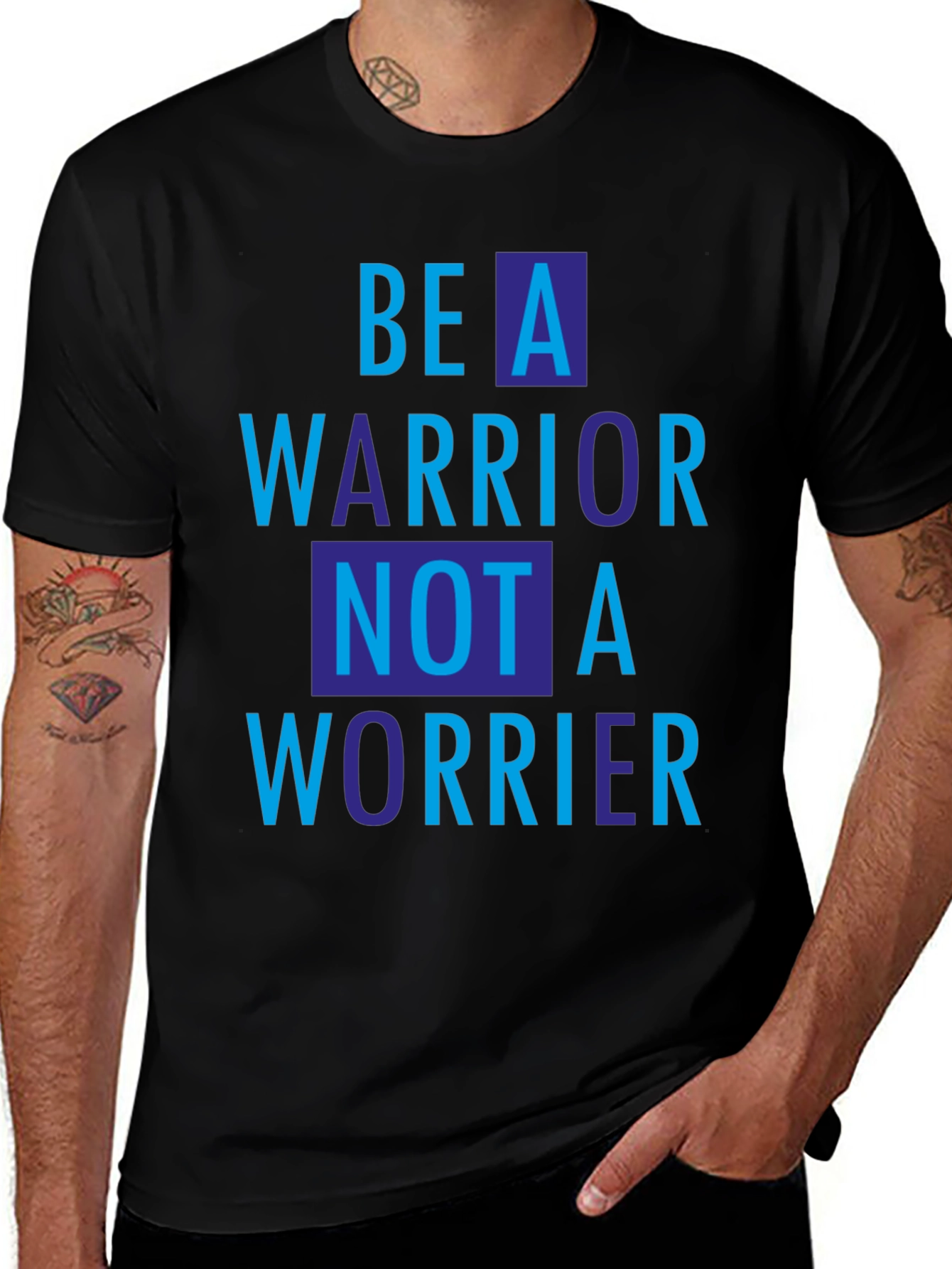 Be A Warrior Graphic T-Shirt