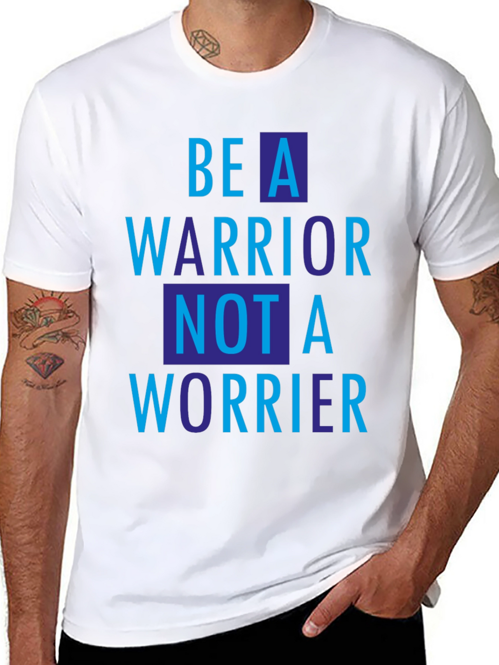 Be A Warrior Graphic T-Shirt