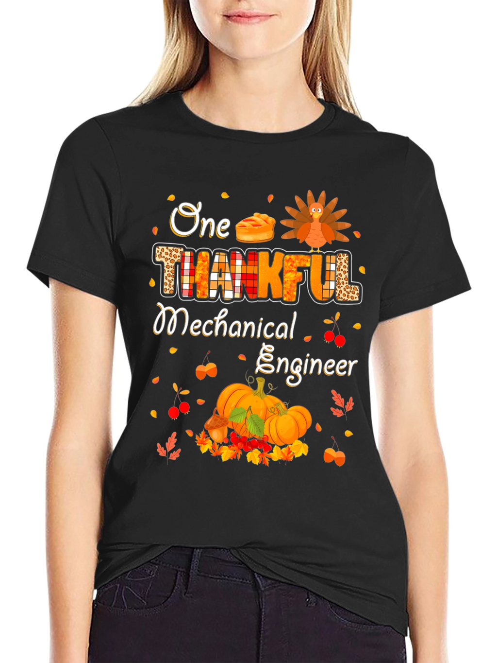 Thanksgiving Mechanical Engineer T-Shirt