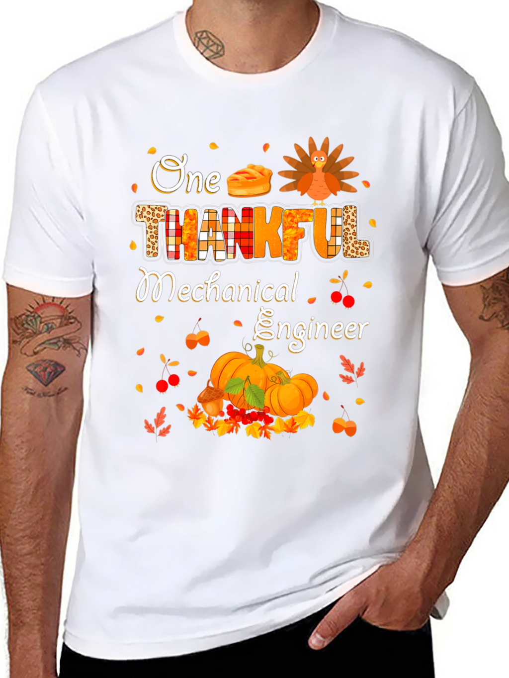 Thanksgiving Mechanical Engineer T-Shirt