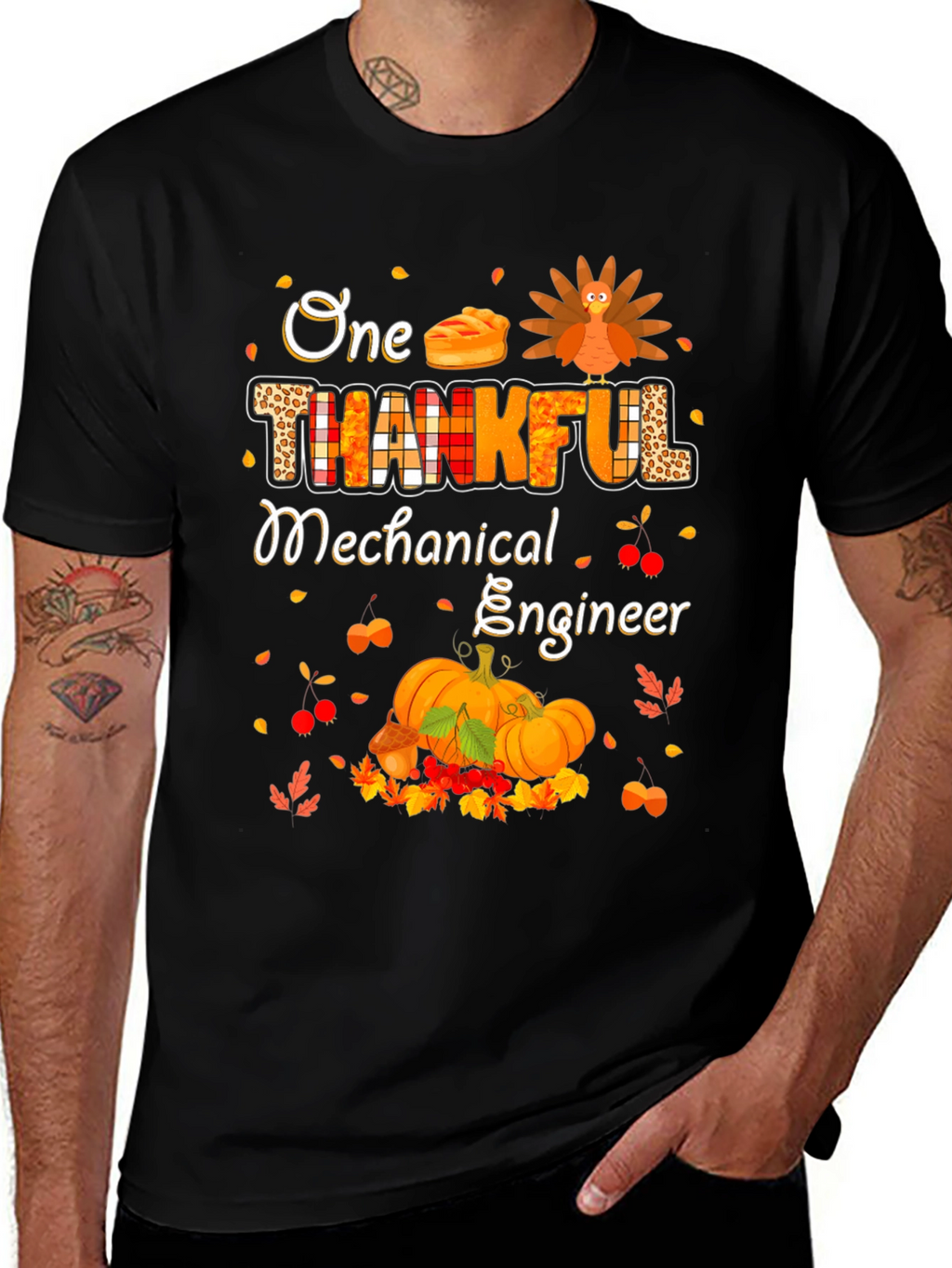 Thanksgiving Mechanical Engineer T-Shirt