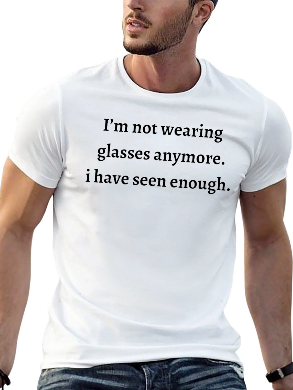 Funny Sarcastic Graphic Tee - Enough Seen