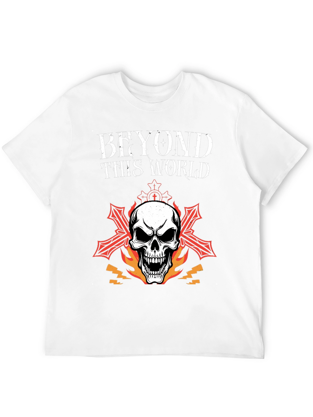 Beyond This World Skull Graphic Tee