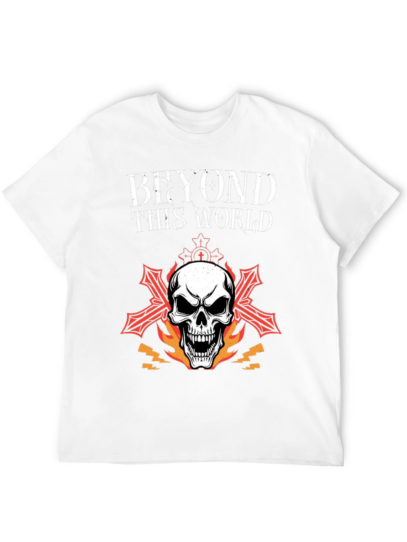 Beyond This World Skull Graphic Tee