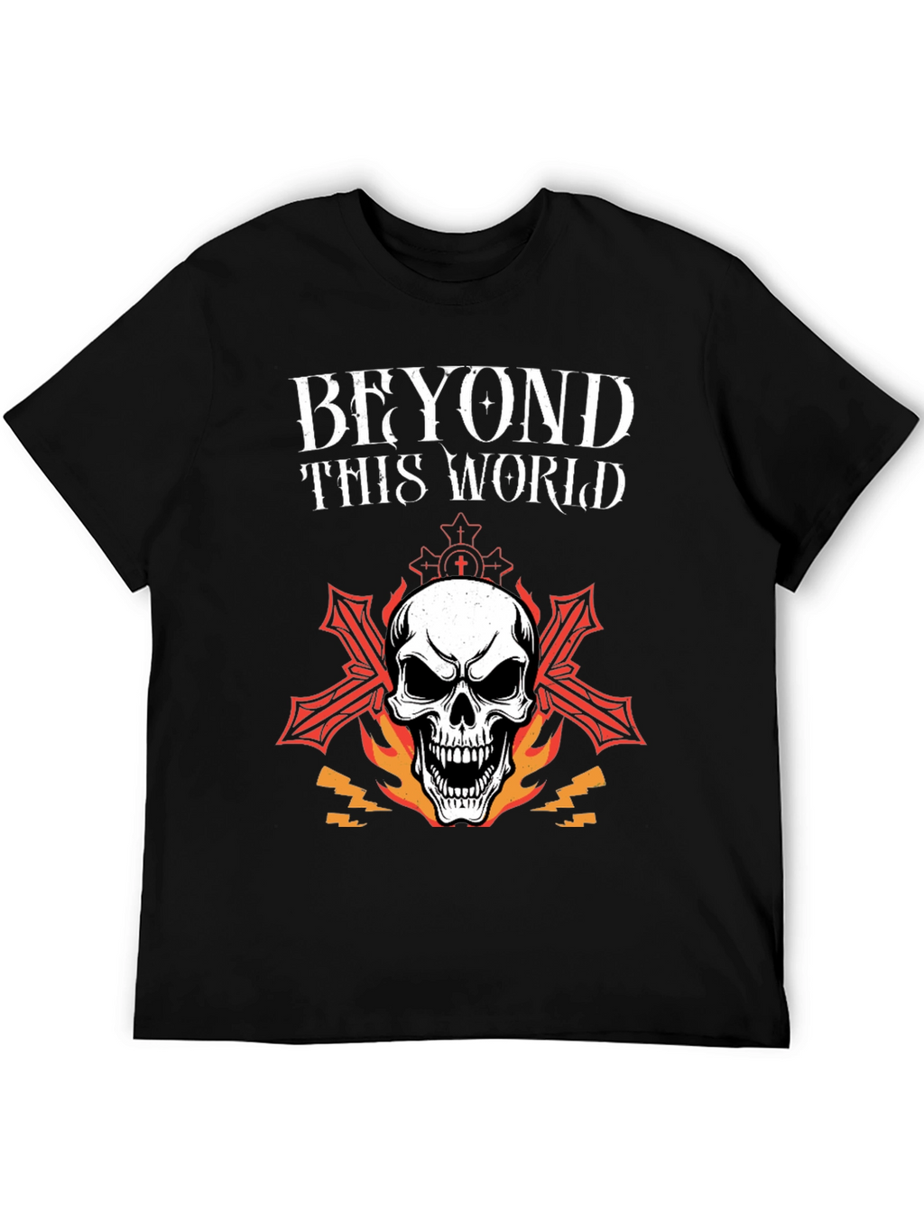 Beyond This World Skull Graphic Tee