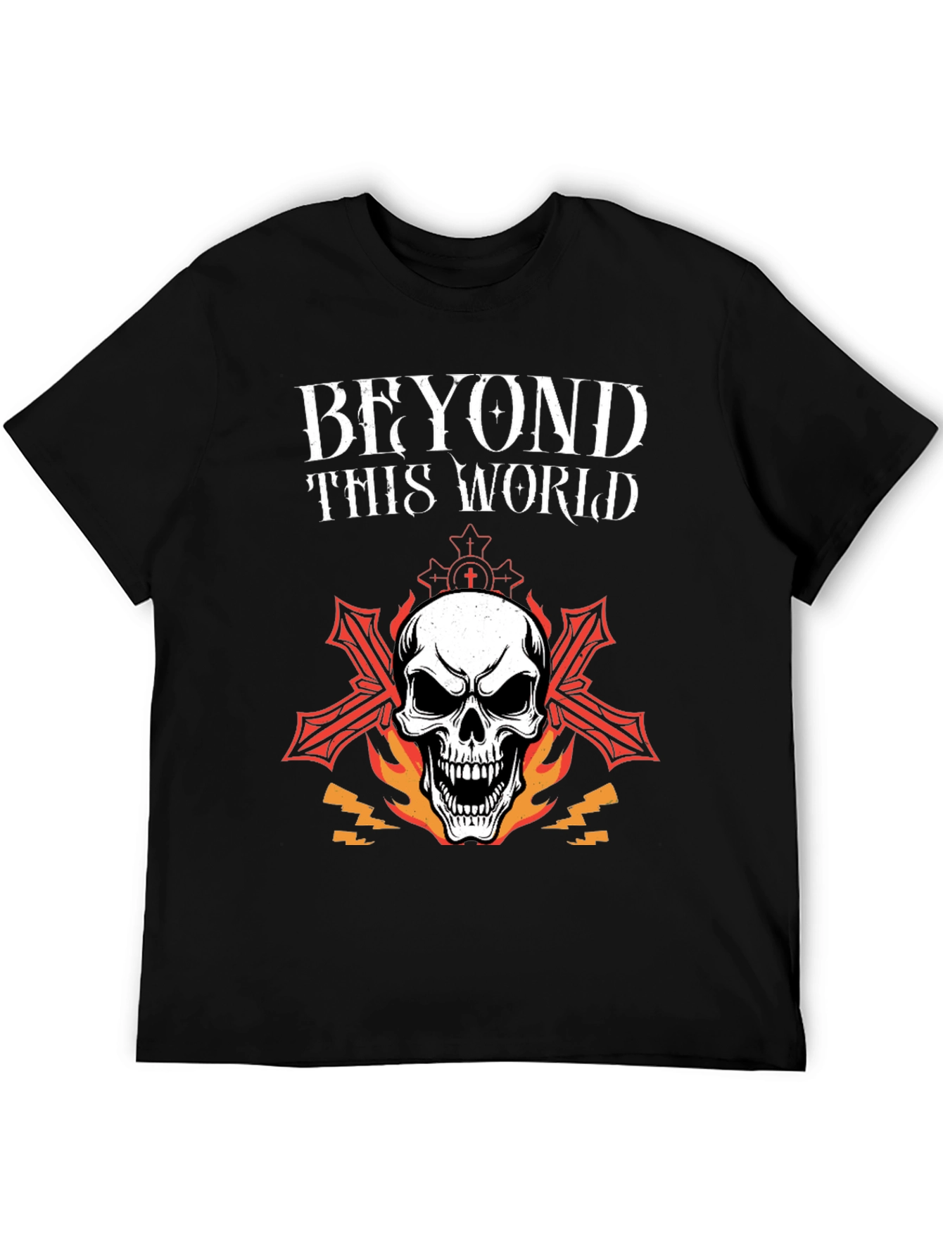 Beyond This World Skull Graphic Tee