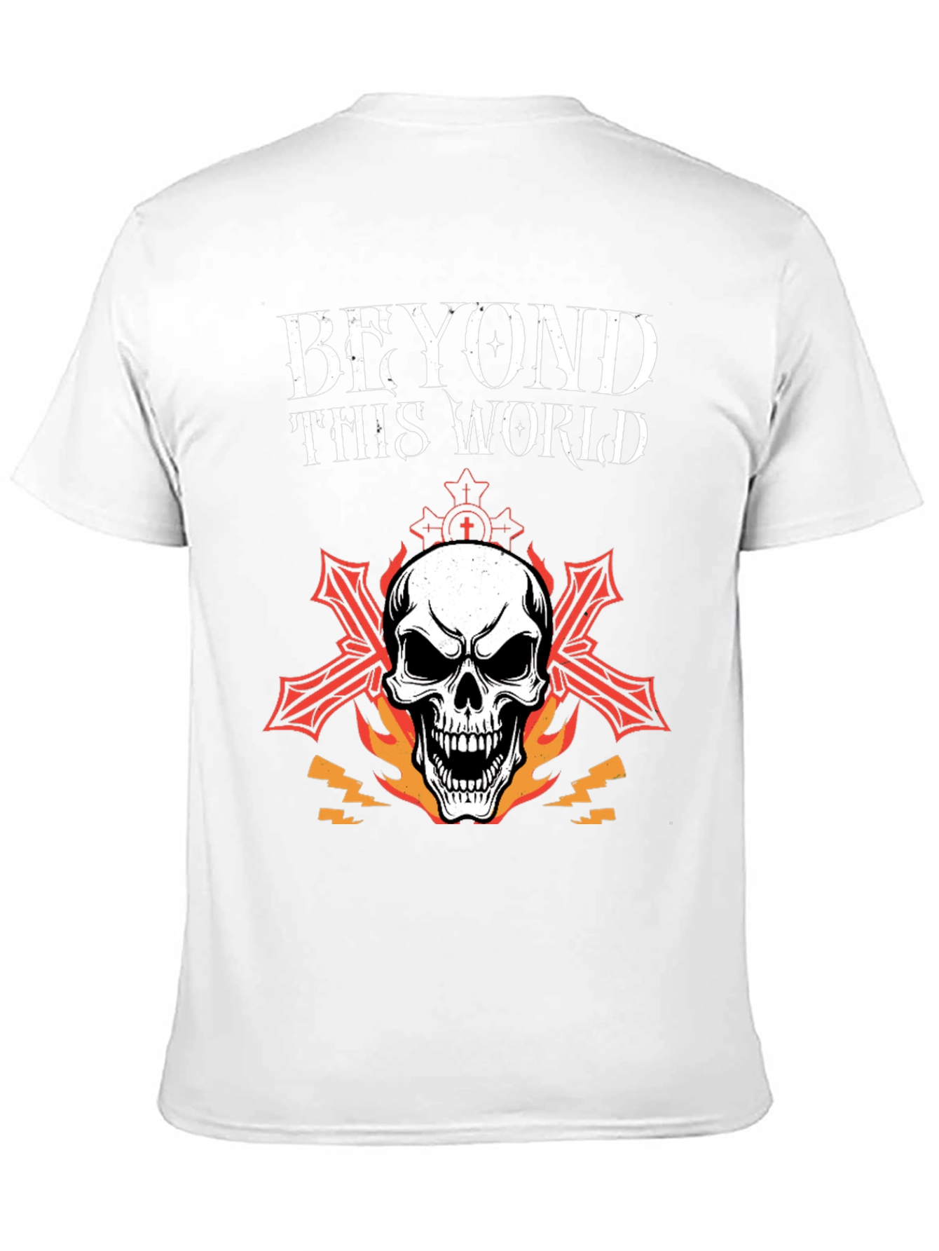 Beyond This World Skull Graphic Tee