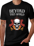 Beyond This World Skull Graphic Tee