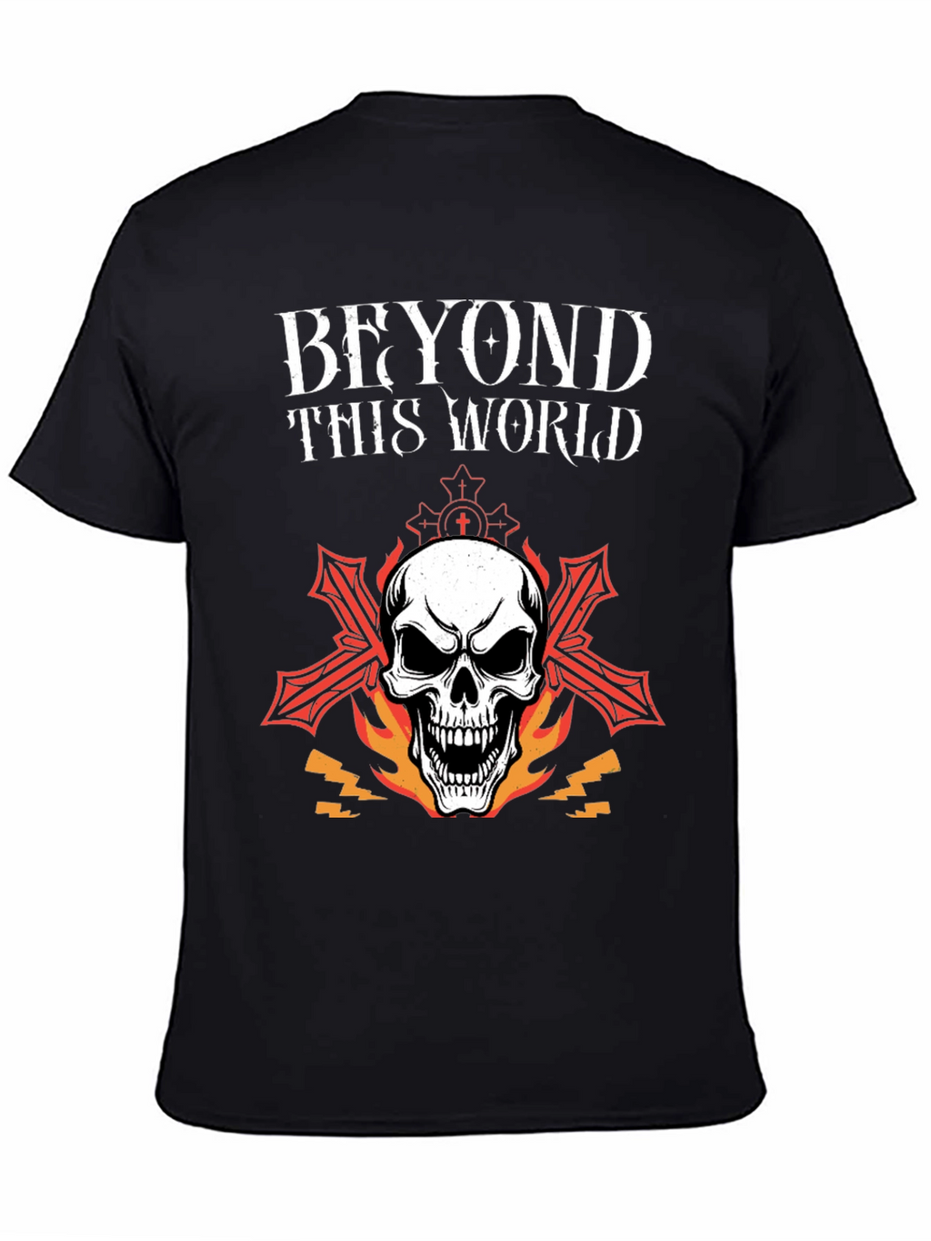 Beyond This World Skull Graphic Tee