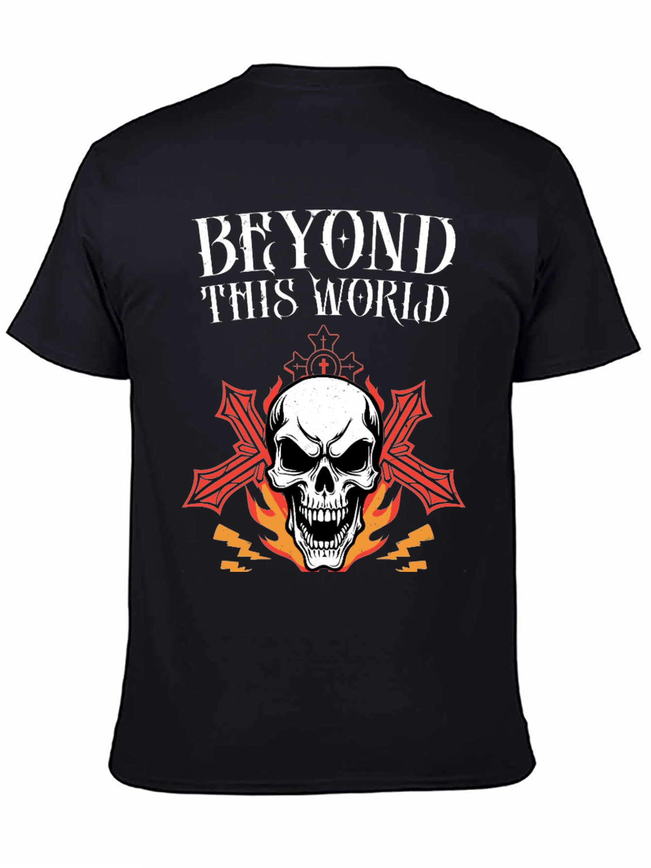 Beyond This World Skull Graphic Tee