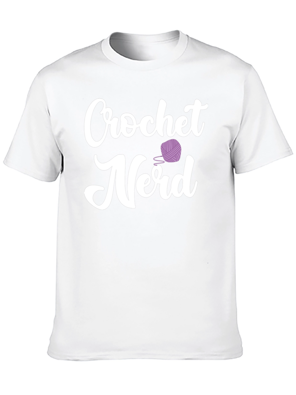 Crochet Nerd T-Shirt - Cotton Knit Tee