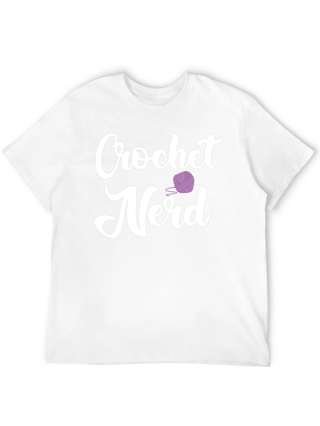 Crochet Nerd T-Shirt - Cotton Knit Tee