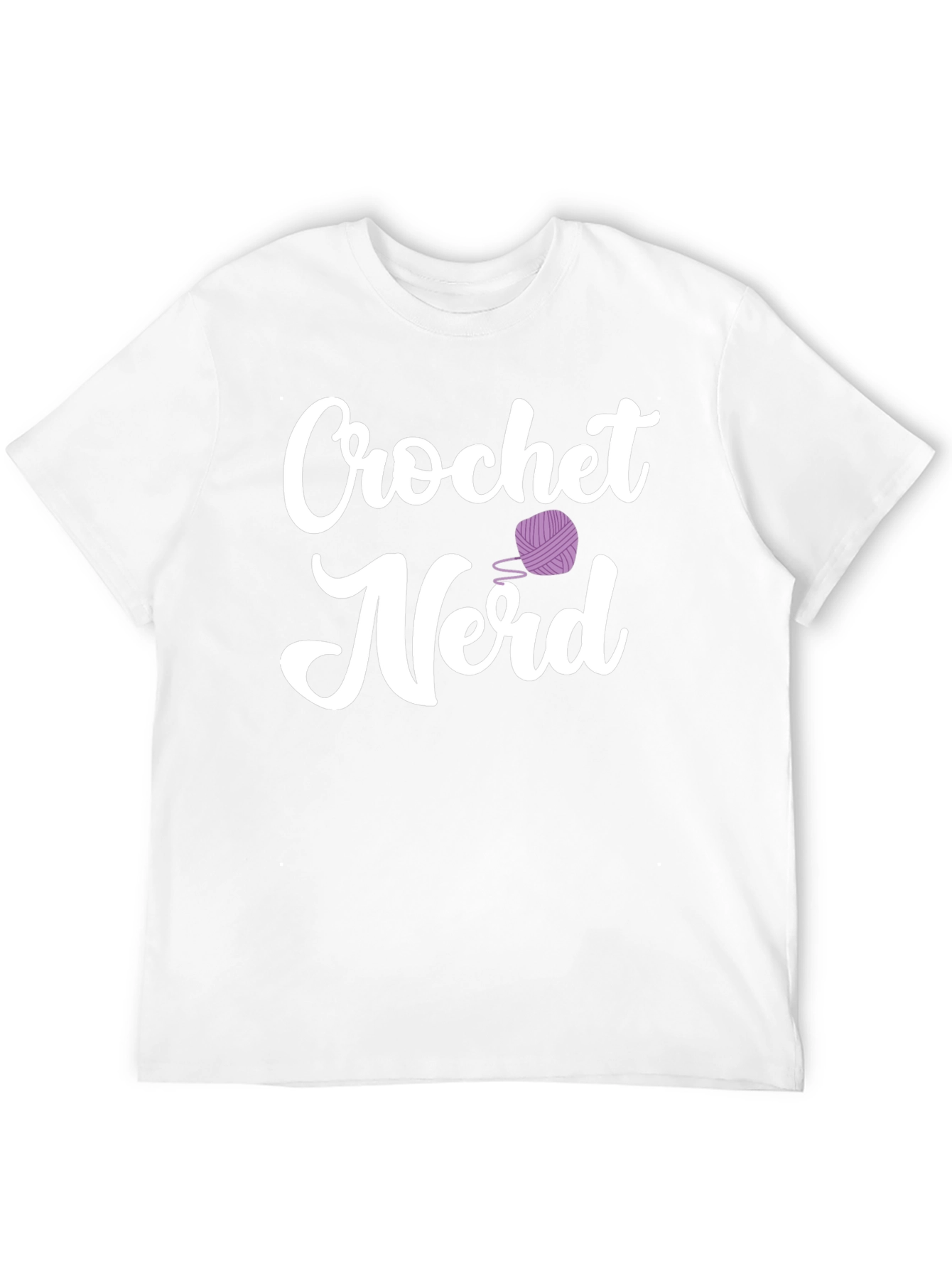Crochet Nerd T-Shirt - Cotton Knit Tee