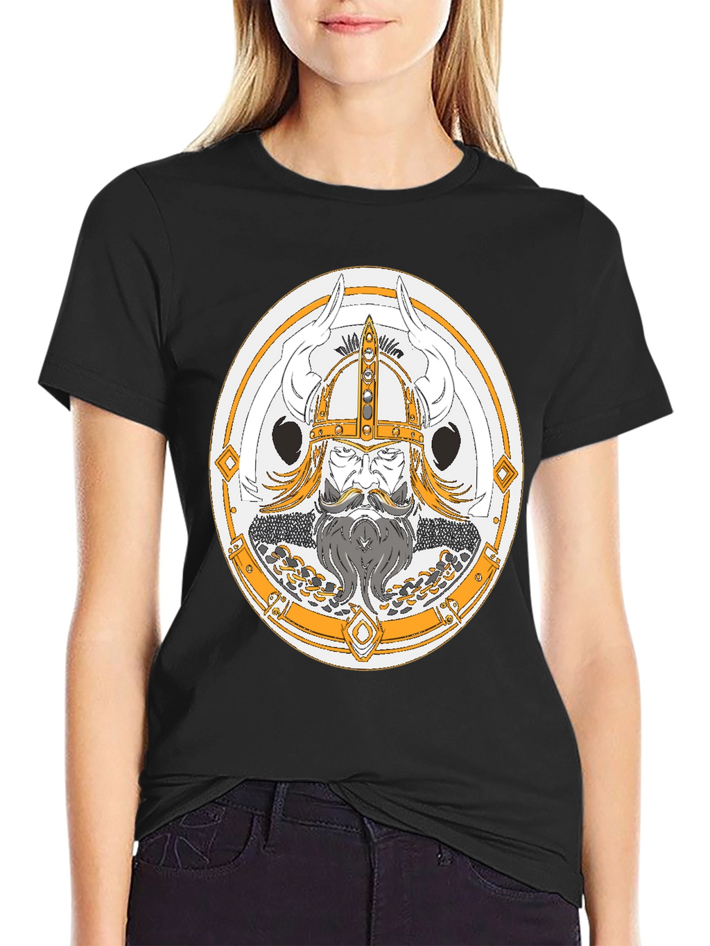 Viking Graphic Tee - Norse Warrior T-Shirt