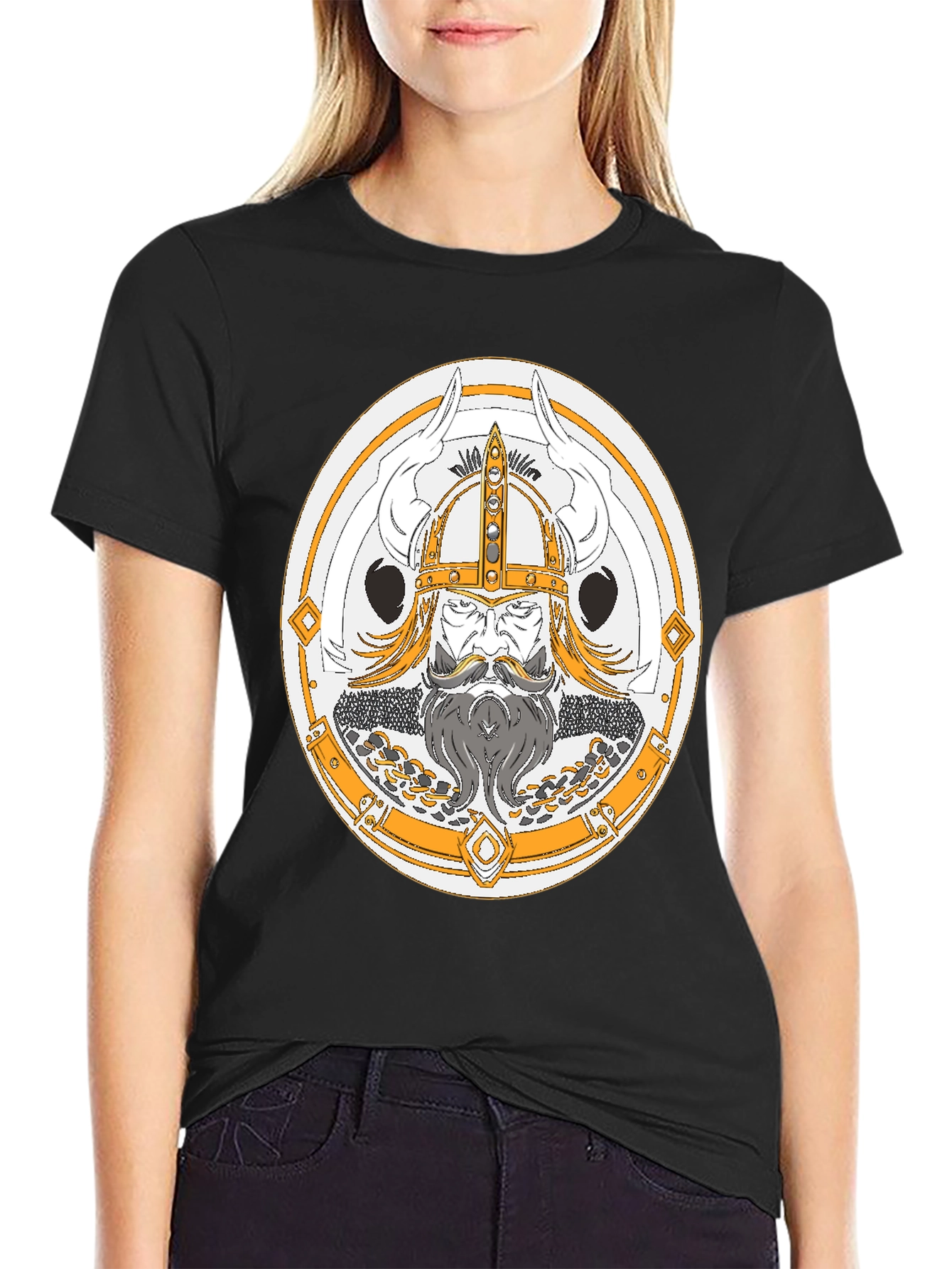 Viking Graphic Tee - Norse Warrior T-Shirt