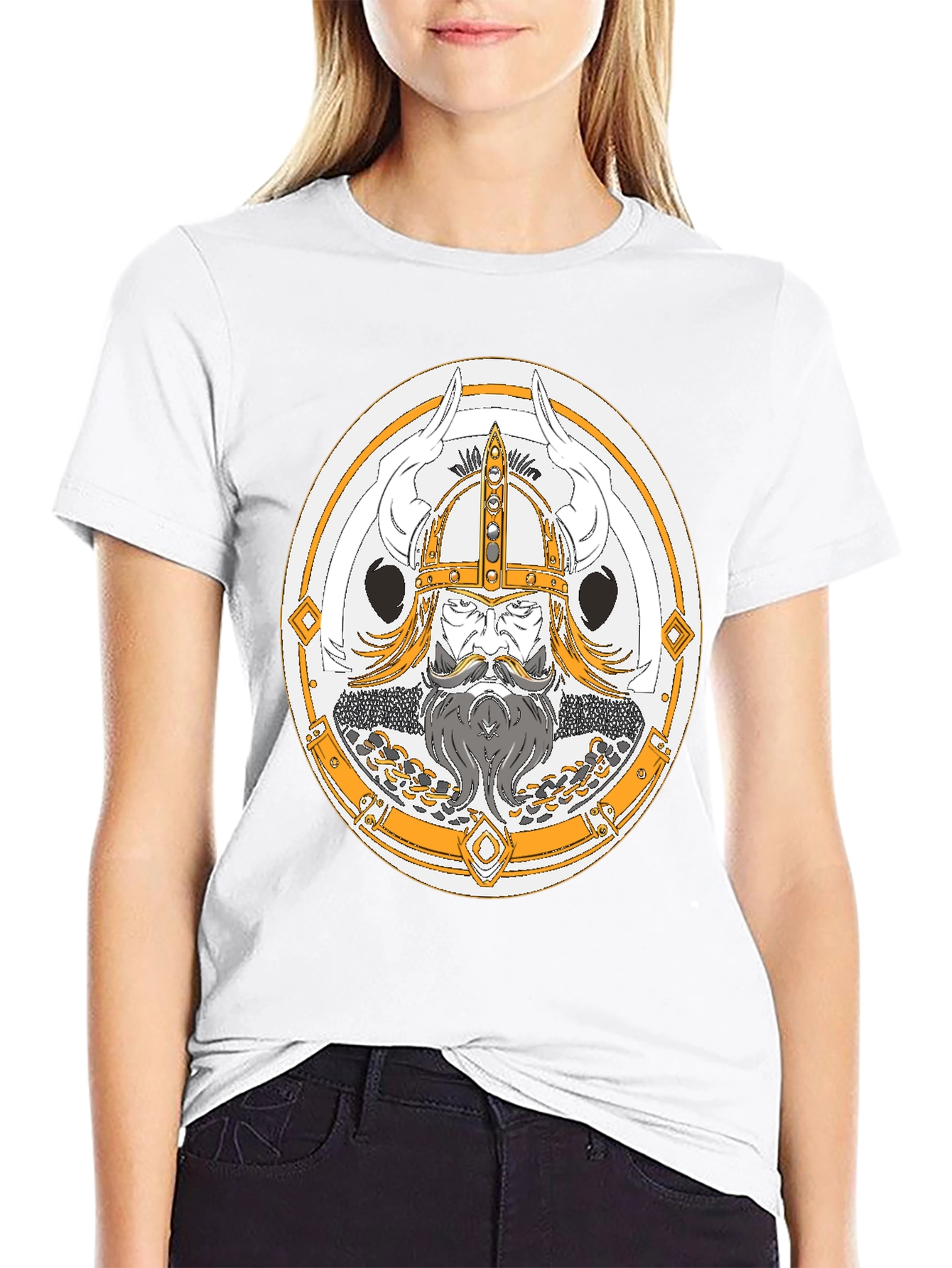 Viking Graphic Tee - Norse Warrior T-Shirt