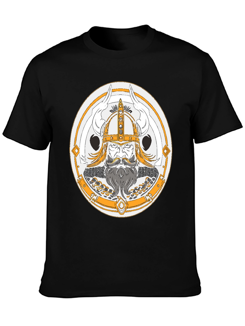 Viking Graphic Tee - Norse Warrior T-Shirt