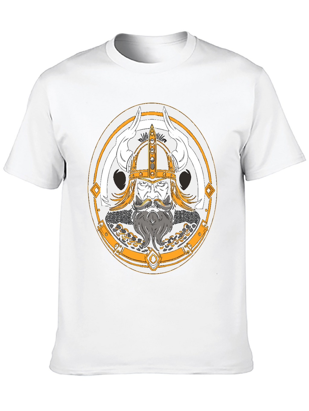 Viking Graphic Tee - Norse Warrior T-Shirt