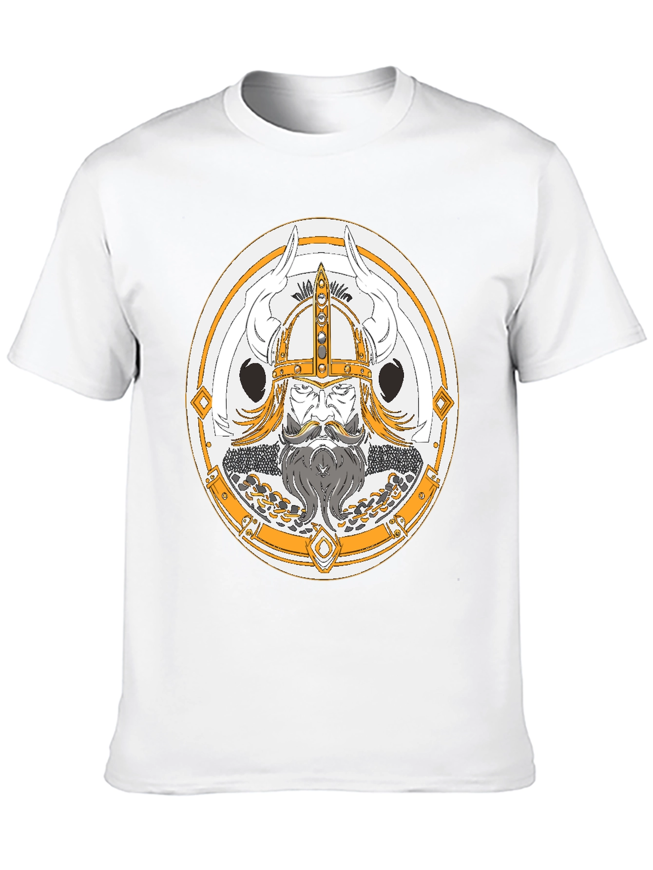 Viking Graphic Tee - Norse Warrior T-Shirt