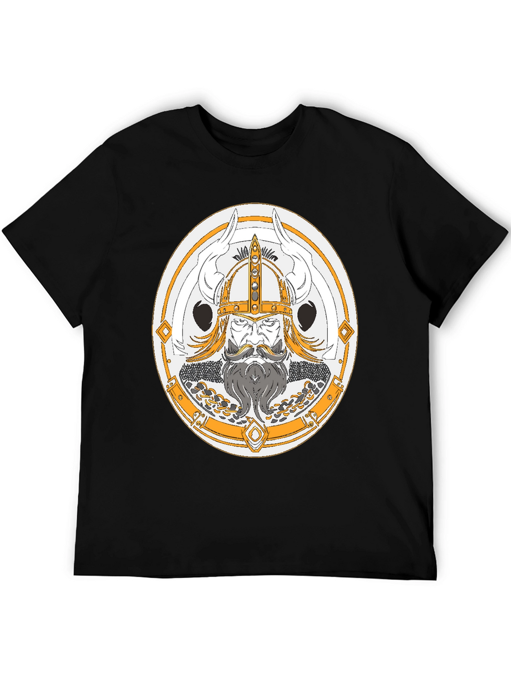 Viking Graphic Tee - Norse Warrior T-Shirt