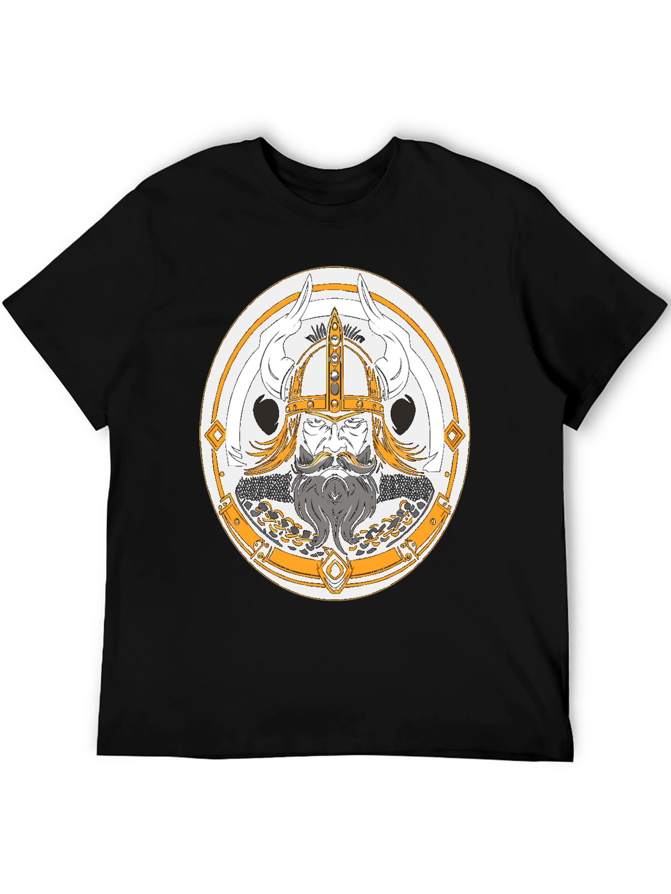 Viking Graphic Tee - Norse Warrior T-Shirt
