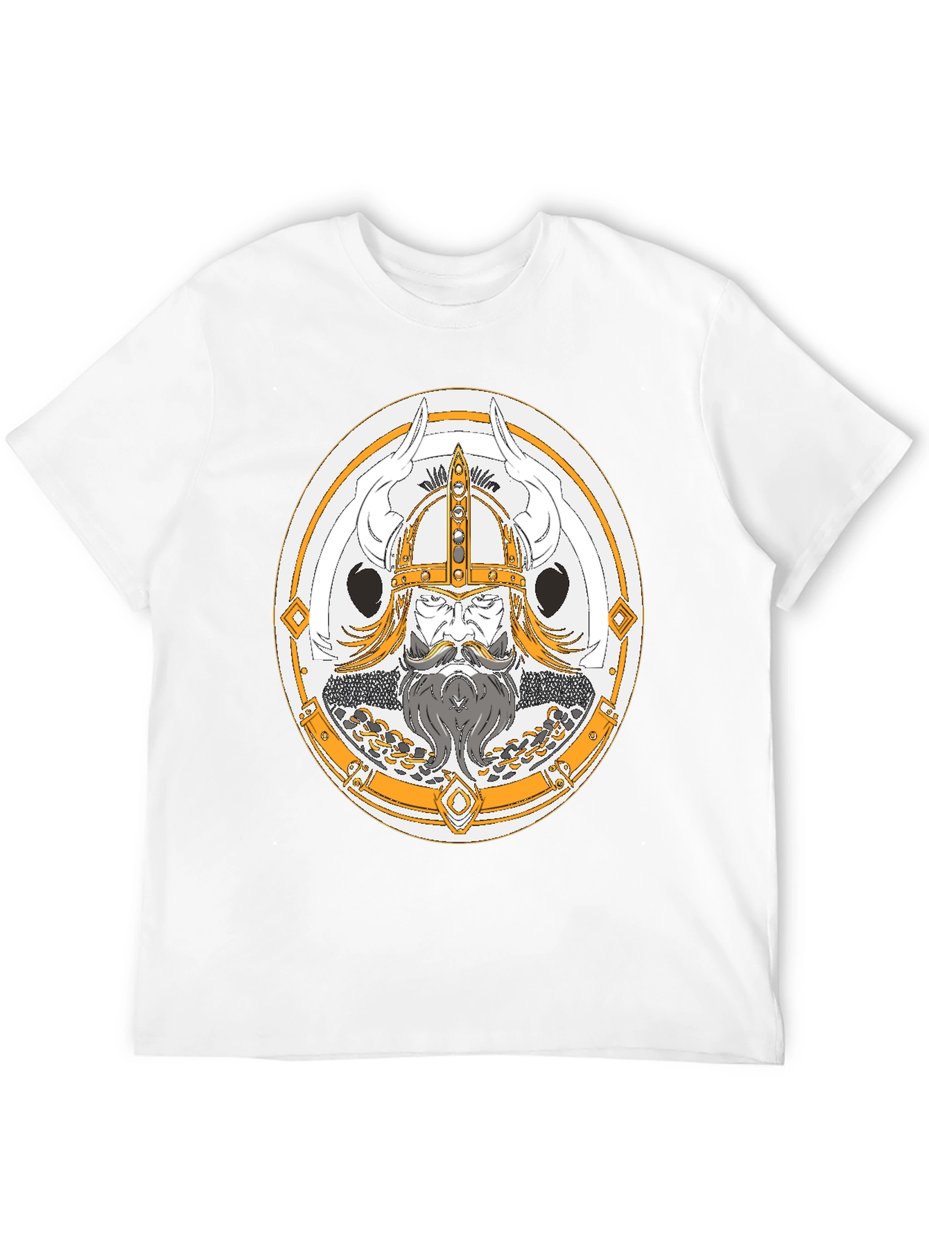 Viking Graphic Tee - Norse Warrior T-Shirt