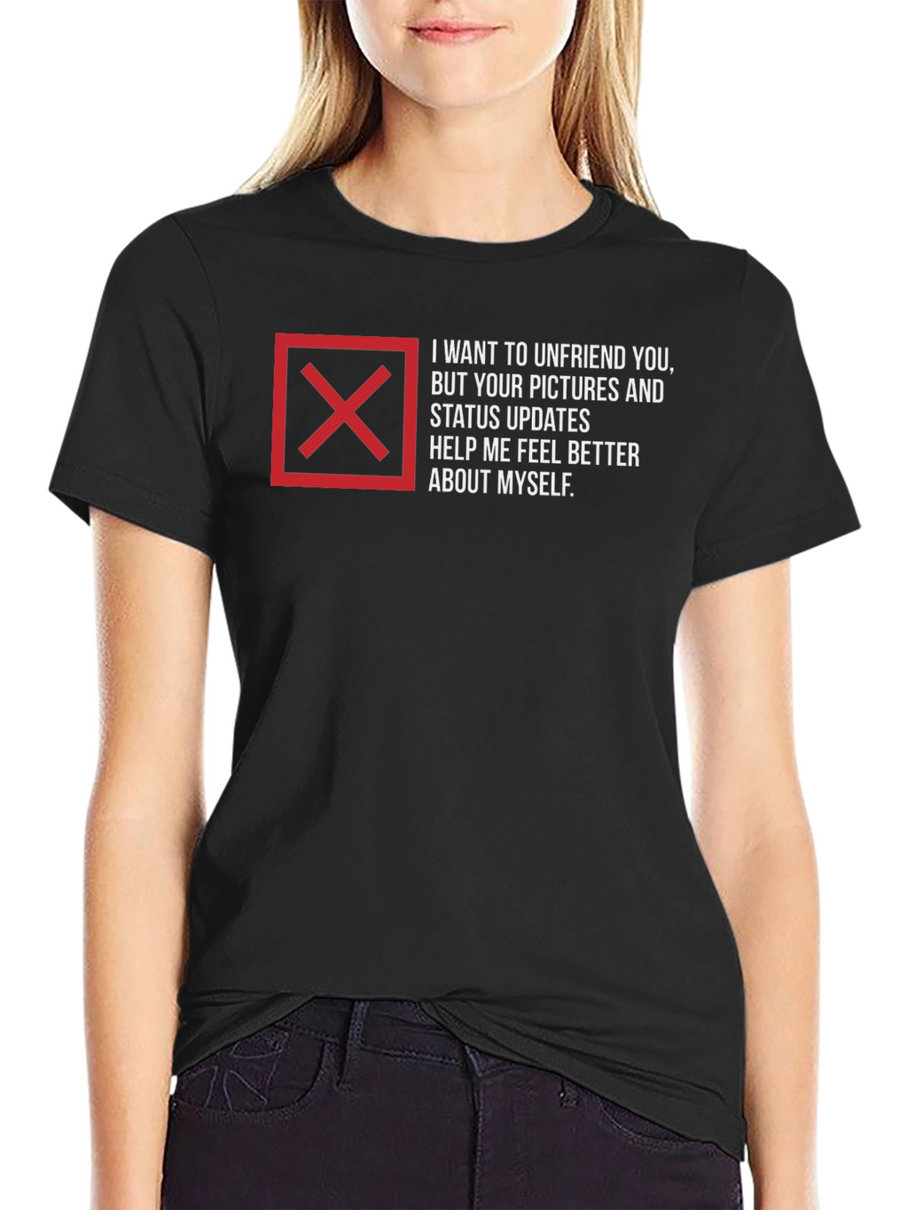 Unfriend Me T-Shirt - Funny Sarcastic Tee