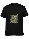 Death Metal Camo T-Shirt with Rifle