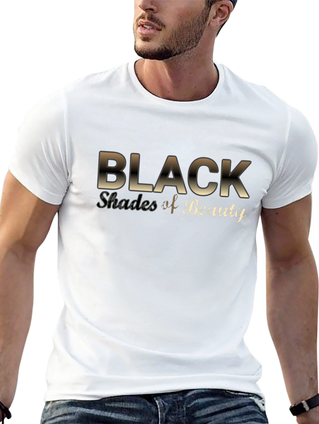 Black Shades of Beauty Graphic Tee