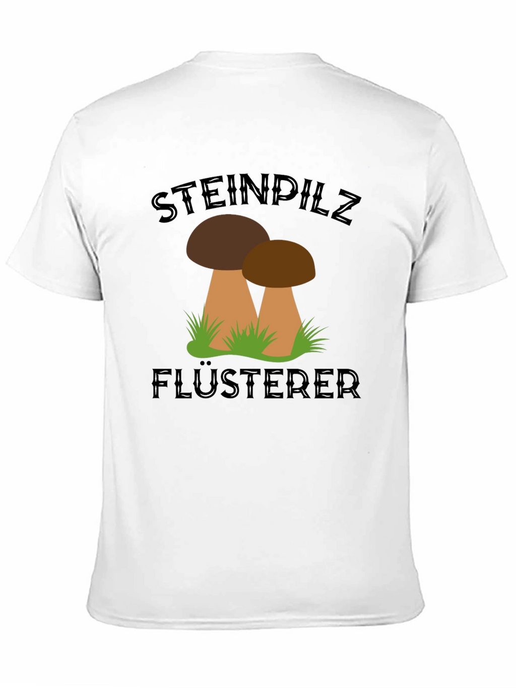 Steinpilz Flusterer Black T-Shirt